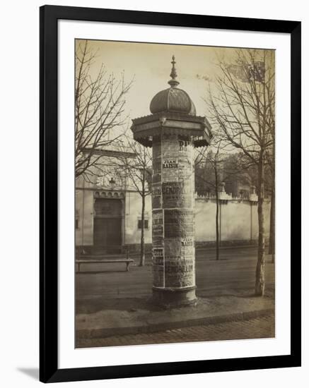 La Mosquée de Paris-Charles Marville-Framed Giclee Print