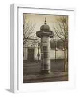 La Mosquée de Paris-Charles Marville-Framed Giclee Print