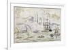 La Mosquée de Soliman à Constantinople-Paul Signac-Framed Giclee Print