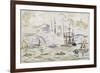 La Mosquée de Soliman à Constantinople-Paul Signac-Framed Giclee Print