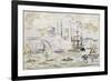 La Mosquée de Soliman à Constantinople-Paul Signac-Framed Giclee Print