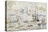 La Mosquée de Soliman à Constantinople-Paul Signac-Stretched Canvas