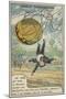 La Mountain Falling from His Balloon, Iona, Usa, 1874-null-Mounted Giclee Print