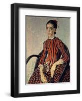 La Mousme, 1888-Vincent van Gogh-Framed Giclee Print