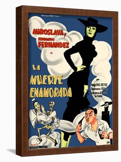 La Muerte Enamorada-null-Framed Poster