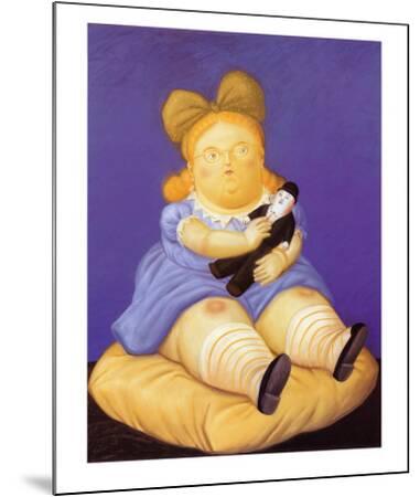 Fernando Botero-La Muneca-1999 Poster 