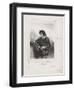 La Musette (The Bagpipe Player), 1844-Paul Gavarni-Framed Giclee Print