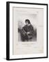 La Musette (The Bagpipe Player), 1844-Paul Gavarni-Framed Giclee Print