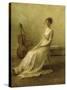 La Musicienne-Thomas Wilmer Dewing-Stretched Canvas