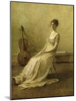 La Musicienne-Thomas Wilmer Dewing-Mounted Giclee Print