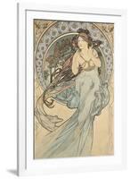 La Musique, 1898-Alphonse Mucha-Framed Giclee Print