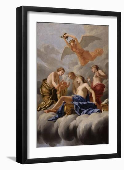 La Naissance de l'Amour-Eustache Le Sueur-Framed Giclee Print