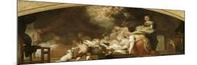 La Naissance de la Vierge-Bartolome Esteban Murillo-Mounted Premium Giclee Print