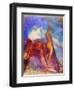 La naissance de Venus-Birth of Venus, 1912 Gouache.-Odilon Redon-Framed Giclee Print