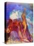 La naissance de Venus-Birth of Venus, 1912 Gouache.-Odilon Redon-Stretched Canvas