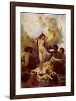 La Naissance de Venus-William Adolphe Bouguereau-Framed Art Print