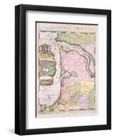 La Naptune Francois, Ou Atlas Des Cartes Marines, 1693-Pierre Mortier-Framed Giclee Print