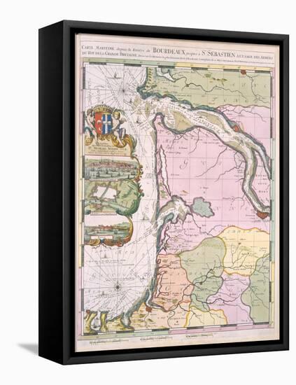 La Naptune Francois, Ou Atlas Des Cartes Marines, 1693-Pierre Mortier-Framed Stretched Canvas