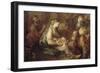 La Nativité, avec l'Adoration des mages-Charles de La Fosse-Framed Giclee Print