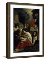 La  Nativité de la Vierge-Mathieu Le Nain-Framed Giclee Print