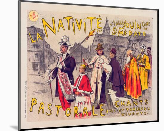 La Nativité - Pastorale-Etienne Moreau-Nelaton-Mounted Art Print