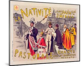 La Nativité - Pastorale-Etienne Moreau-Nelaton-Mounted Art Print