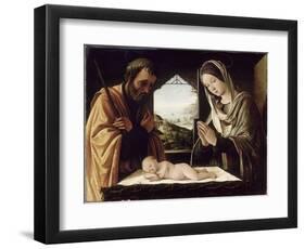 La Nativité-Lorenzo Costa-Framed Premium Giclee Print