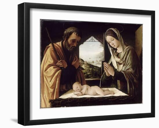 La Nativité-Lorenzo Costa-Framed Giclee Print