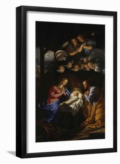 La Nativité-Philippe De Champaigne-Framed Premium Giclee Print