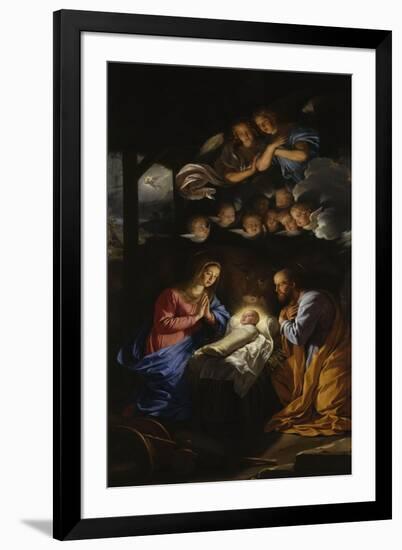 La Nativité-Philippe De Champaigne-Framed Giclee Print