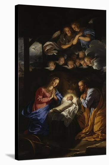 La Nativité-Philippe De Champaigne-Stretched Canvas