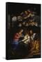 La Nativité-Philippe De Champaigne-Framed Stretched Canvas