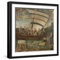 La "Navicella", d'après Giotto-Giotto di Bondone-Framed Giclee Print