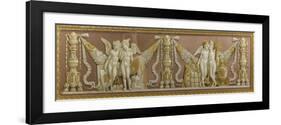 La Naviguation et le commerce, l'Architecture et la Peinture-Anne-Louis Girodet de Roussy-Trioson-Framed Giclee Print