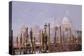 La Nebbia a Venezia-Guido Borelli-Stretched Canvas