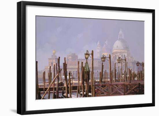 La Nebbia a Venezia-Guido Borelli-Framed Giclee Print