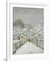 La neige à Louveciennes (Yvelines)-Alfred Sisley-Framed Giclee Print