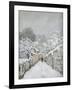 La neige à Louveciennes (Yvelines)-Alfred Sisley-Framed Giclee Print