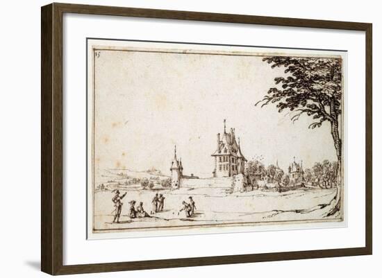 La Neuve Malgrange-Jacques Callot-Framed Giclee Print