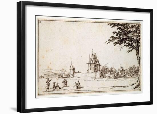 La Neuve Malgrange-Jacques Callot-Framed Giclee Print