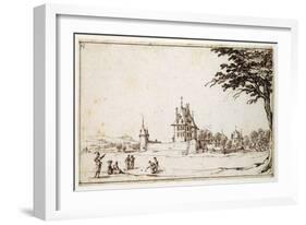 La Neuve Malgrange-Jacques Callot-Framed Giclee Print