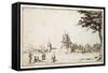 La Neuve Malgrange-Jacques Callot-Framed Stretched Canvas