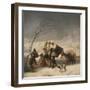 La Nevada or El Invierno, the Snowfall or Winter, 1786-7-Francisco de Goya-Framed Giclee Print