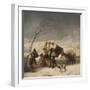 La Nevada or El Invierno, the Snowfall or Winter, 1786-7-Francisco de Goya-Framed Giclee Print