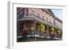 LA, New Orleans. Buildings with Balcony Gardens at Jackson Square-Trish Drury-Framed Photographic Print