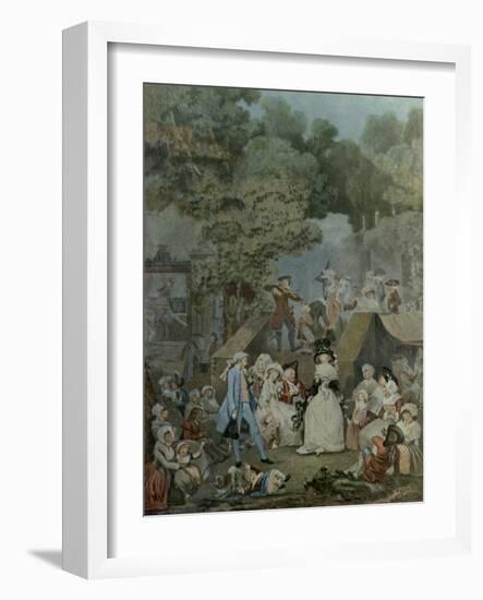 La Noce Au Château-Philibert-Louis Debucourt-Framed Giclee Print