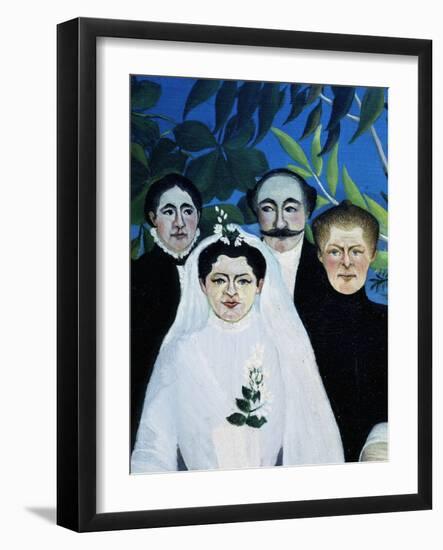 La Noce (The Wedding) (Detail)-Henri Rousseau-Framed Giclee Print