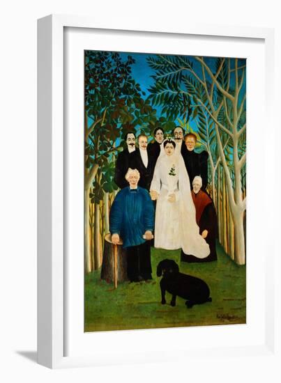 La Noce-The Wedding.-Henri Rousseau-Framed Giclee Print