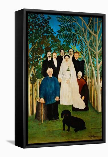 La Noce-The Wedding.-Henri Rousseau-Framed Stretched Canvas