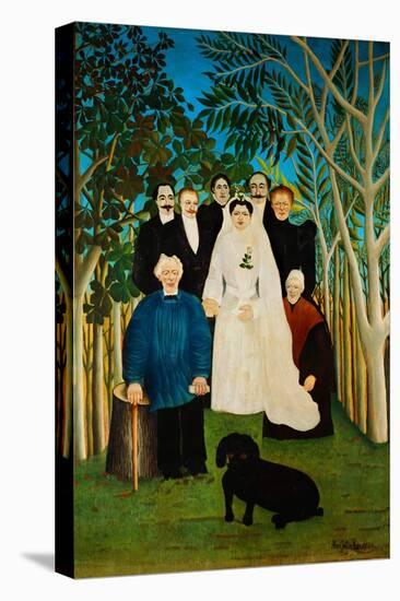 La Noce-The Wedding.-Henri Rousseau-Stretched Canvas